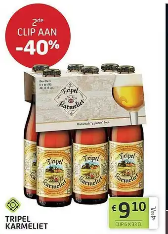 BelBev Tripel karmeliet aanbieding