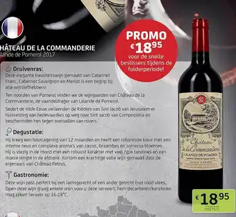 BelBev Château de la commanderie aanbieding