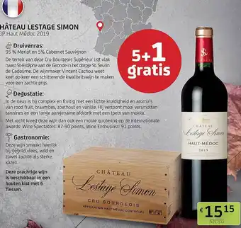 BelBev Château lestage simon aanbieding