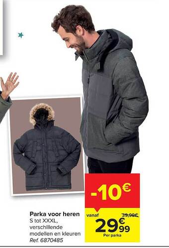 Parka voor heren