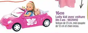 Lolly kid avec voiture - 18539492