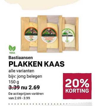 Ekoplaza Plakken kaas aanbieding