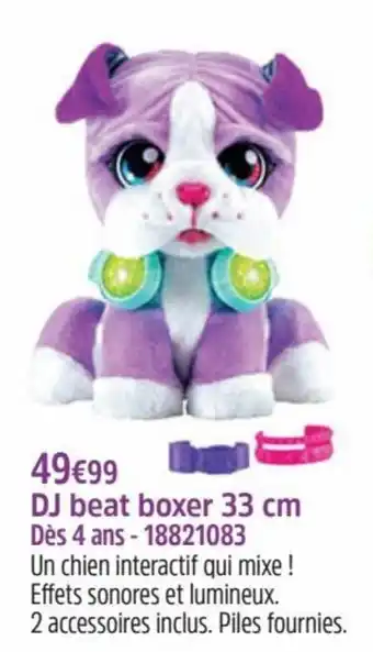 DJ beat boxer 33 cm - 18821083