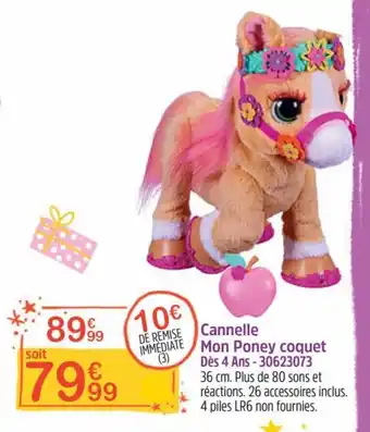 Cannelle Mon Poney coquet - 30623073