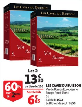 Auchan Les Caves Du Buisson aanbieding