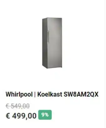Krëfel Whirlpool | Koelkast SW8AM2QX aanbieding