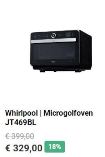 Krëfel Whirlpool | Microgolfoven JT469BL aanbieding