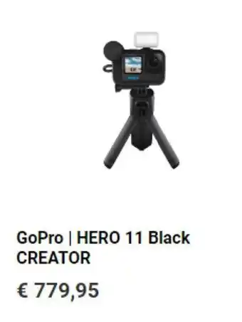 Krëfel GoPro | Herp 11 Black Creator aanbieding