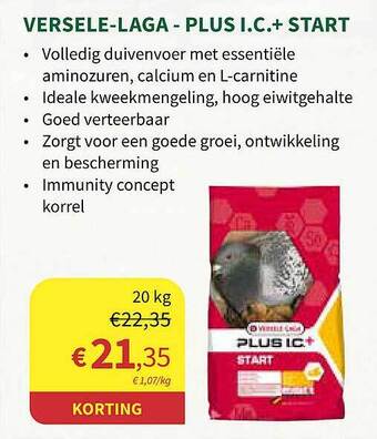 Horta Versele-laga - plus i.c. + start aanbieding