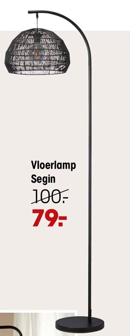 Kwantum Vloerlamp Segin aanbieding