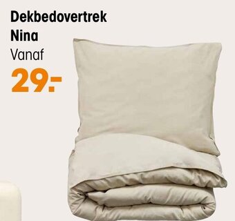Kwantum Dekbedovertrek Nina aanbieding