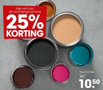 Kwantum Alle verf van de verfmengmachine aanbieding