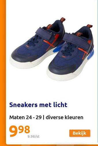 Action Sneakers met licht aanbieding