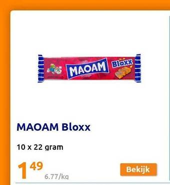 Action Maoam bloxx aanbieding