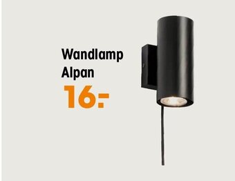 Kwantum Wandlamp Alpan aanbieding