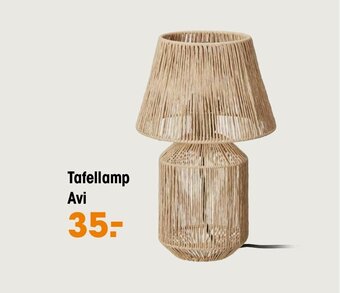 Kwantum Tafellamp Avi aanbieding
