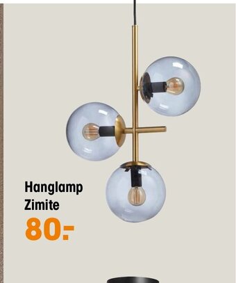 Kwantum Hanglamp Zimite aanbieding