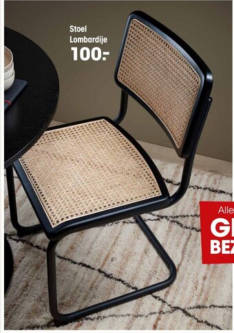 Kwantum Stoel Lombardije aanbieding