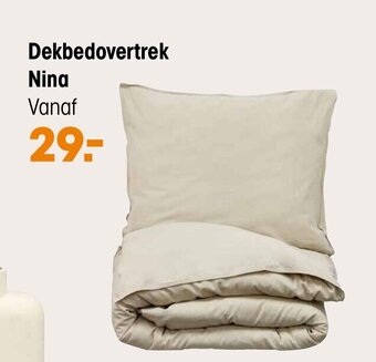 Kwantum Dekbedovertrek Nina aanbieding