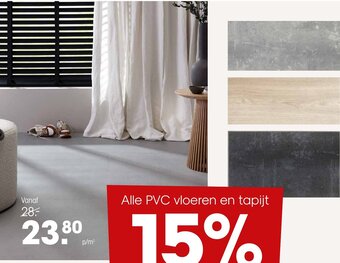 Kwantum Alle PVC vloeren en tapijt aanbieding