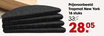 Kwantum Prijsvoorbeeld Trapmat New York 16 Stuks aanbieding