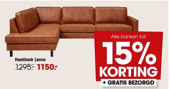 Kwantum Hoekbank Lenno aanbieding