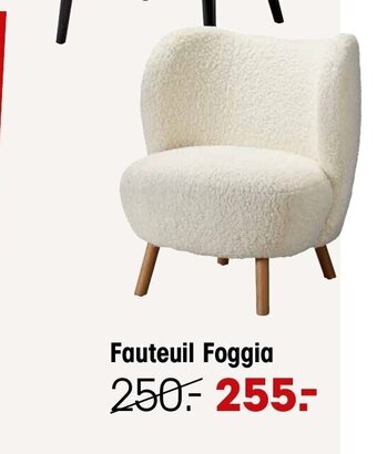 Kwantum Fauteuil Foggia aanbieding