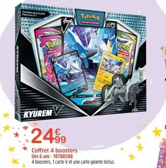 Maxi Toys Coffret 4 boosters Des 6 ans - 18788588 aanbieding