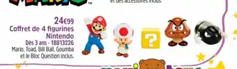 Coffret de 4 Figurines Nintendo Des 3 ans - 18813226