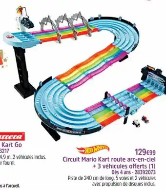 Circuit Mario Kart Route Arc-en-Ciel + 3 Vehicules Offerts - 28392073