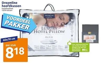 Action Dreamline hoofdkussen aanbieding