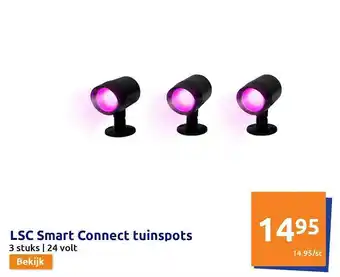 Action Lsc smart connect tuinspots aanbieding