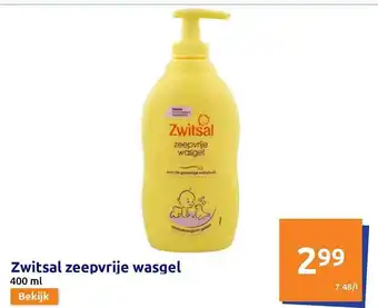 Zwitsal zeepvrije wasgel