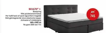 Weba Bx1670 boxspring aanbieding