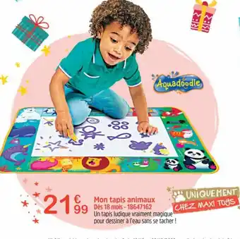 Mon tapis animaux 18647162