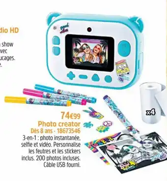 Maxi Toys Photo creator aanbieding