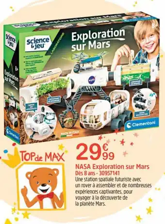 NASA exploration sur mars