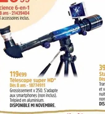 Telescope super HD