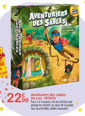 Maxi Toys Aventuriers des sables aanbieding