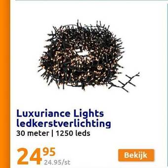 Action Luxuriance lights ledkerstverlichting aanbieding