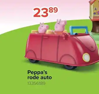 Euroshop Peppa's rode auto aanbieding