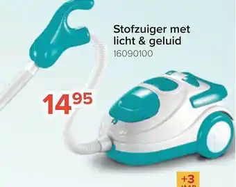 Euroshop Stofziger met licht & geluid aanbieding