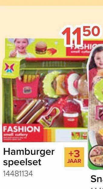 Hamburger speelset