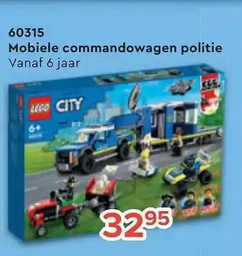 Mobiele commandowagen politie
