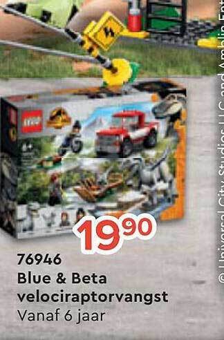 76946 blue & beta velociraptorvangst