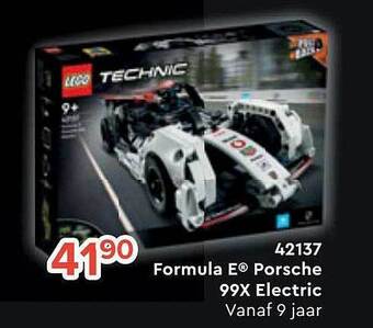 Euroshop 42137 formula e porsche 99x electric aanbieding