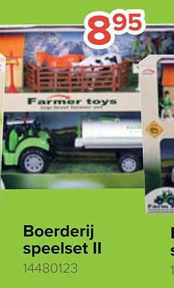 Euroshop Boerderij speelset ii aanbieding