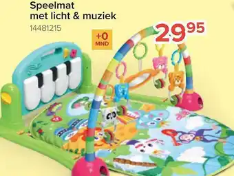 Euroshop Speelmat met licht & muziek aanbieding