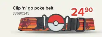 Clip 'n' go poke belt