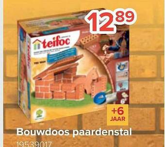 Bouwdoos paardenstal